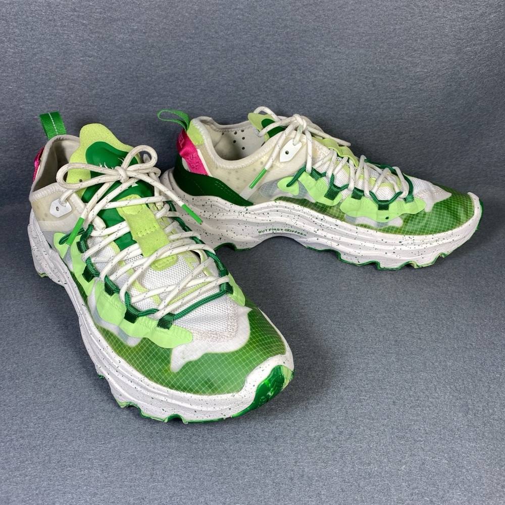 Sorel x Alfred Coffee Kinetic Breakthru Tech Lace Women’s Sneakers Green Sz 11